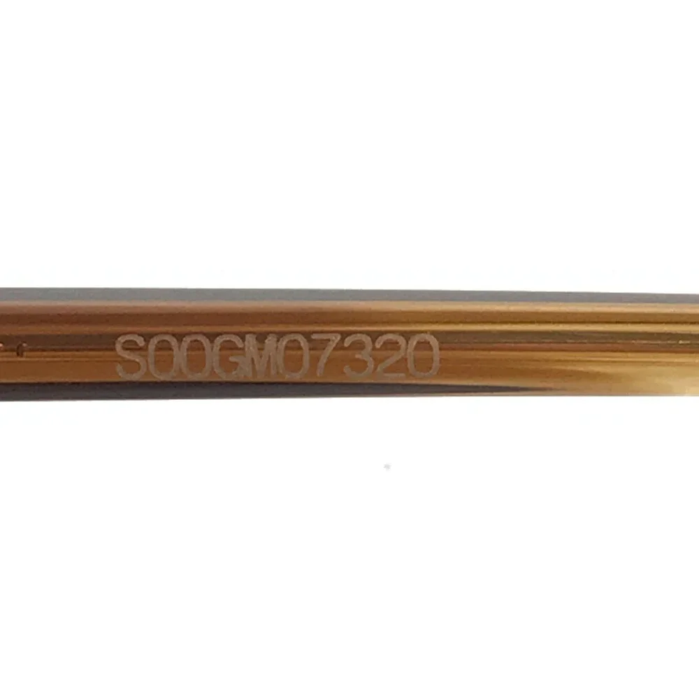 Gucci Eyeglasses Frames GG1003O 003 Striped Brown Fade Square Full Rim 53-16-140